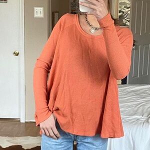 Free People Rockabilly Raglan Thermal